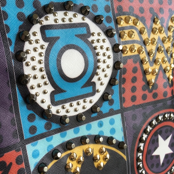 Wonder Woman Batman Super Man Marvel Handbag - Picture 4 of 7